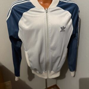 Vintage Adidas ATP Track Jacket USA Made Keyrolan Trefoil Mens Small 80s retro